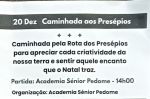 caminhada pela rota dos pres&eacute;pios