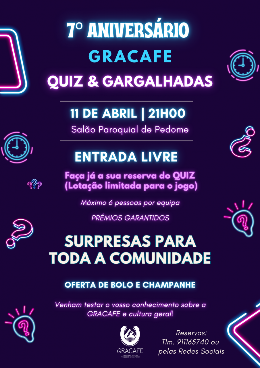 Anivers&aacute;rio Gracafe