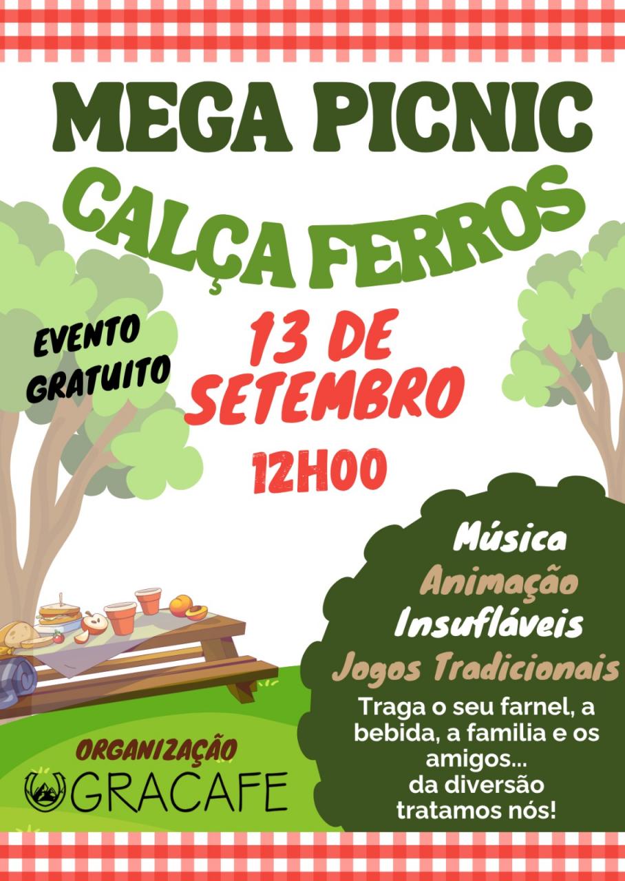 mega Picnic Cal&ccedil;a Ferros 